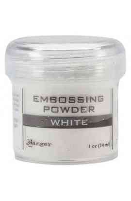 Embossing powder - white
