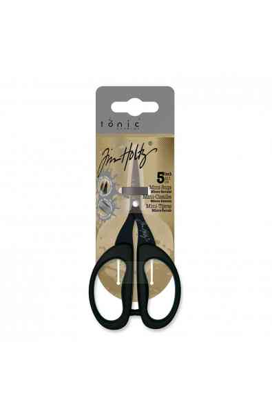 Tim Holtz Forbici 5" , micro lama seghettata - Non-Stick 