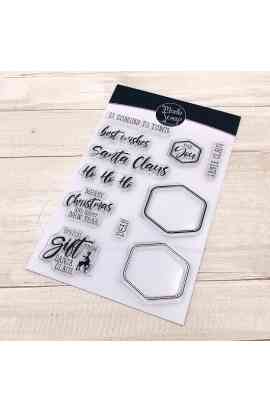 Moda Scrap - Timbro SANTA CLAUS