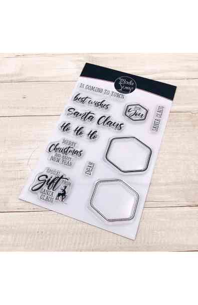 Moda Scrap - Timbro SANTA CLAUS