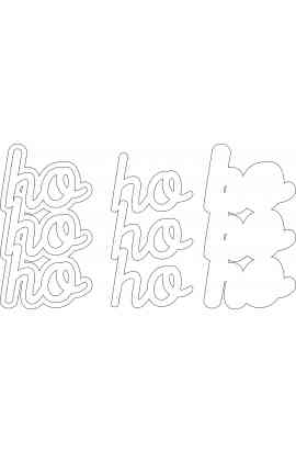 File Da Taglio - Ho Ho Ho