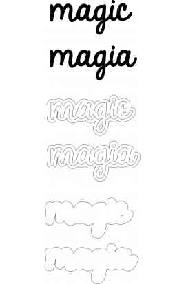 File Da Taglio - Magia, Magic