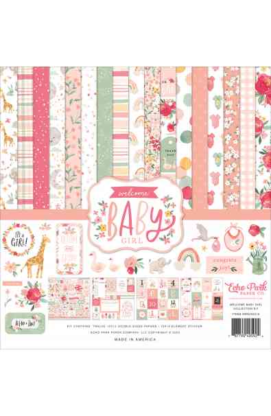 Welcome Baby Girl Collection Kit