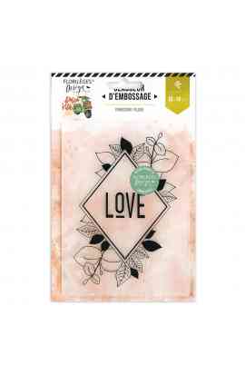 DOLCE VITA - Embossing folder LOSANGE NATURE