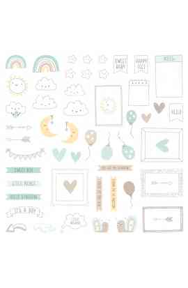 New Baby Boy - DieCut