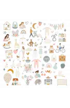 BABY M - Die Cut Ilustraciones