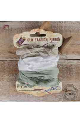 old fashion ribbons -set of 3 pieces 