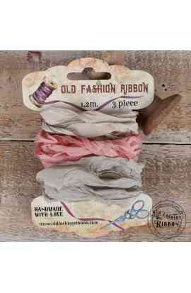 old fashion ribbons -set of 3 pieces FLORA BELLA
