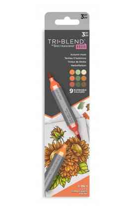TriBlend Brush - Autumn Hues (3pcs)