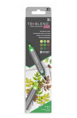 TriBlend Brush - Woodland Walk (3pcs)