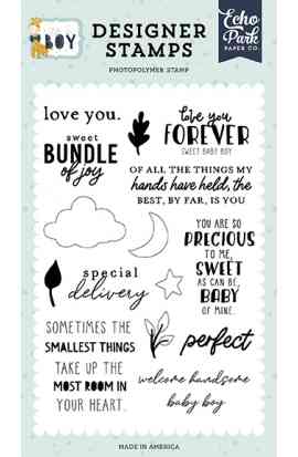 It's a BOY - Love You Forever Stamp Set