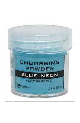 Embossing Powder Blue Neon
