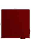 Florence 12"x12" Texture Ruby