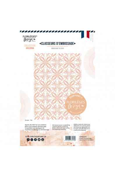 PREORDINE Arizona - Embossing Folder MILLE POINTS EN FLEUR