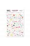Back to Basic - Puffy stickers Summer