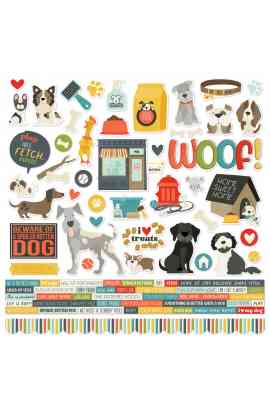 Pet Shoppe Dog - Cardstock Sticker