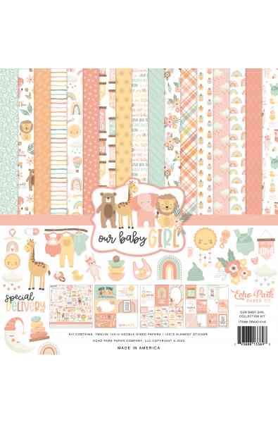 Our Baby Girl - Collection kit 12x12"