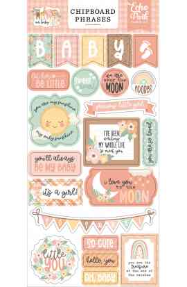 Our Baby Girl - Chipboard Phrases