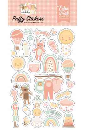 Our Baby Girl - Puffy Stickers