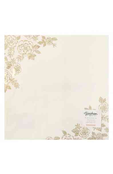 Gingham Garden - Specialty Paper 12x12"