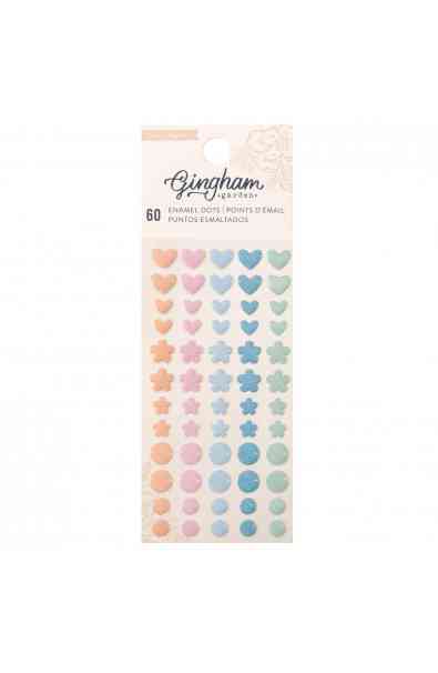 Gingham Garden - Enamel Dots