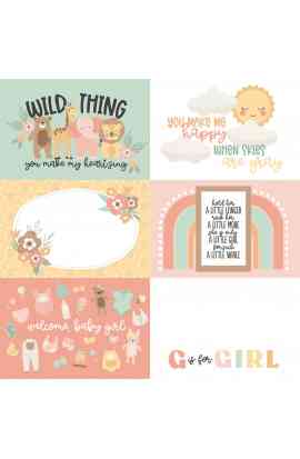 Our Baby Girl - 6x4 Journaling Cards