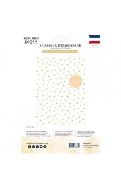 A petits pas - Embossing Folder Pluie d'amour