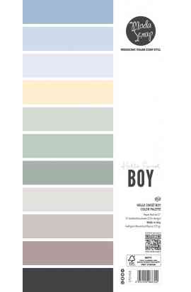 Hello Sweet Boy - Color Palette 6x12"