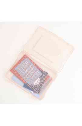 Kimidori Colors - Contenitore in plastica 5x7" Rosa