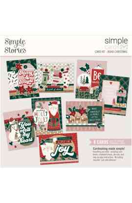 Boho Christmas - Simple Cards Card Kit 