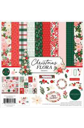 Peaceful Christmas Flora - Collection Kit 12x12"