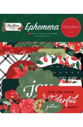 Merry Christmas Flora - Ephemera
