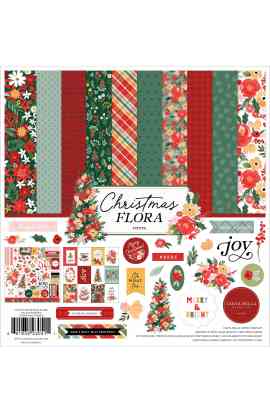 Joyful Christmas Flora - Collection Kit 12x12"
