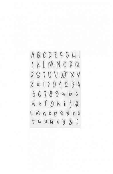 Baby M va al cole - Timbro Abc Toodler