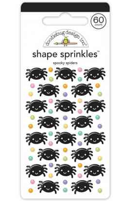 Shape Sprinkles Spooky Spiders