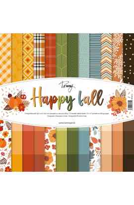 Happy Fall - Pad 12x12"