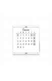 Calendarietto 2024 – Conf 5 mini calendari quadrati