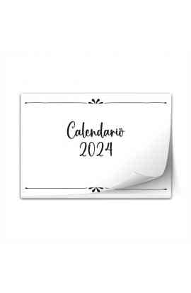 Calendarietto 2024 – Conf 4 mini calendari orizzontali
