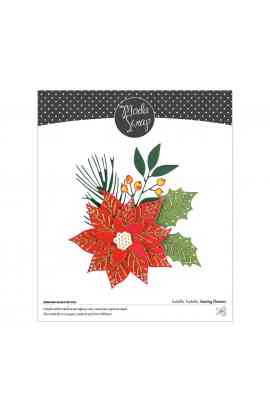 Fluffy Christmas - Fustella Sewing Flowers