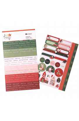 All wrapped - Cardstock Stickers 2 sheets
