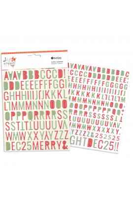 All wrapped - Puffy Alphabet