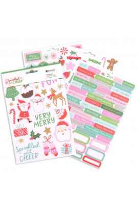 Sprinkled with Cheer - Stickers 2 sheets