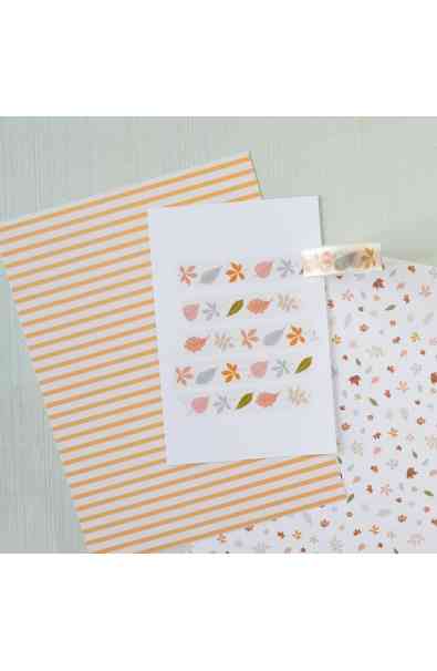 Salvaje - Washi Tape Hojas