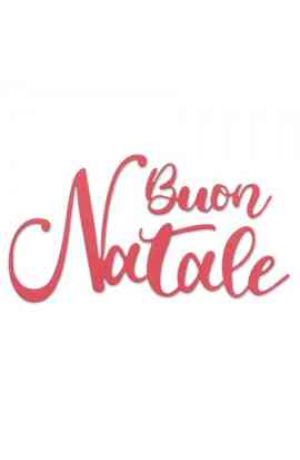 Fustella Buon Natale