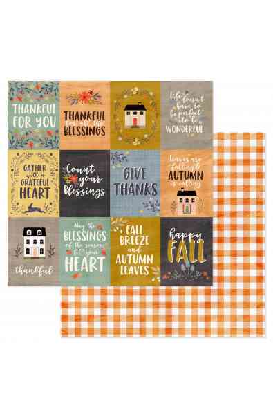 Farmstead Harvest - Carta 12x12"  Tiny Frames