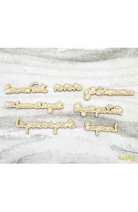 Natale 23 - iLegnetti - Scrittine "Un sacco di regali"