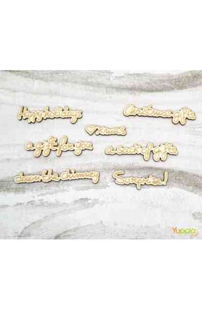 Natale 23 - iLegnetti - Scrittine "Christmas gits"