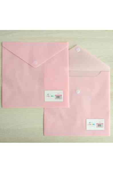 Busta con chiusura in velcro Rosa 12x12"
