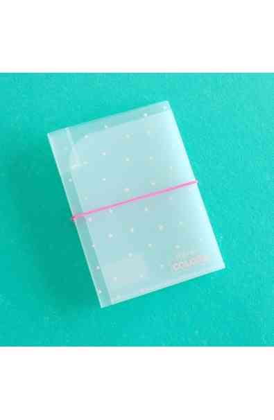Cartellina 4x6" Pois Rosa