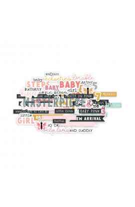 Baby Girl - Die Cut Text